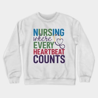 Nursing Crewneck Sweatshirt